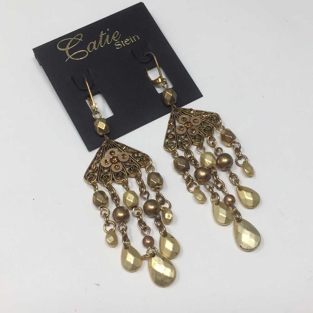 Catie Stein Jewelry Chandelier Dangle Earrings